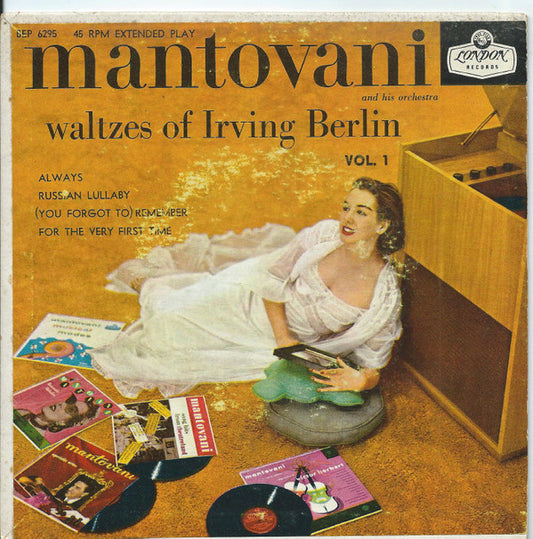 Mantovani : Waltzes of Irving Berlin Vol.1 (7", EP)