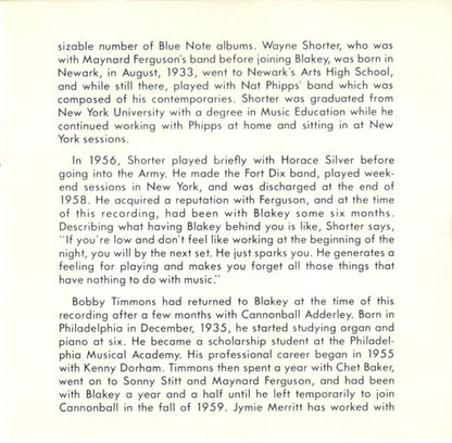 Art Blakey & The Jazz Messengers : The Big Beat (CD, Album, RE)