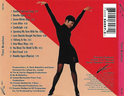 Toni Braxton : Toni Braxton (CD, Album)