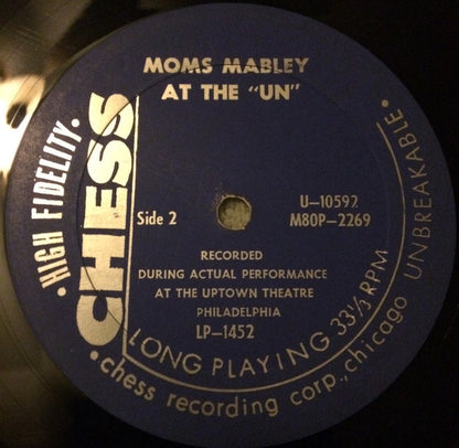 Moms Mabley : Moms Mabley At The 'UN' (LP, Album)