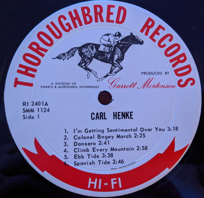 Carl Henke : Carl Henke (LP, Album)