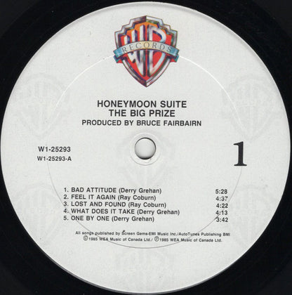 Honeymoon Suite : The Big Prize (LP, Album, Club)