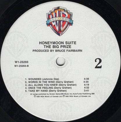 Honeymoon Suite : The Big Prize (LP, Album, Club)