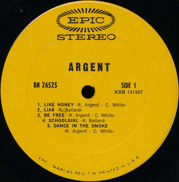 Argent : Argent (LP, Album, Ter)