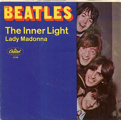 The Beatles : Lady Madonna / The Inner Light (7", Single, Mono, Scr)