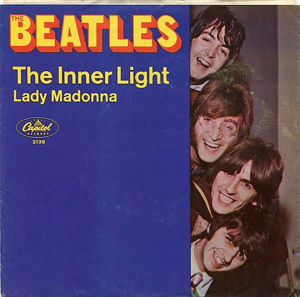 The Beatles : Lady Madonna / The Inner Light (7", Single, Mono, Scr)