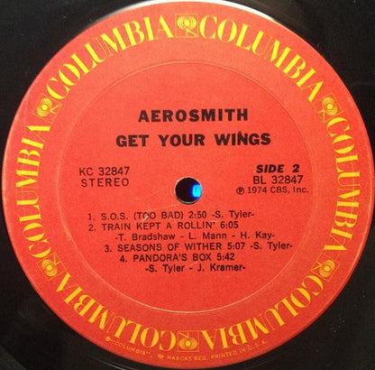 Aerosmith : Get Your Wings (LP, Album)