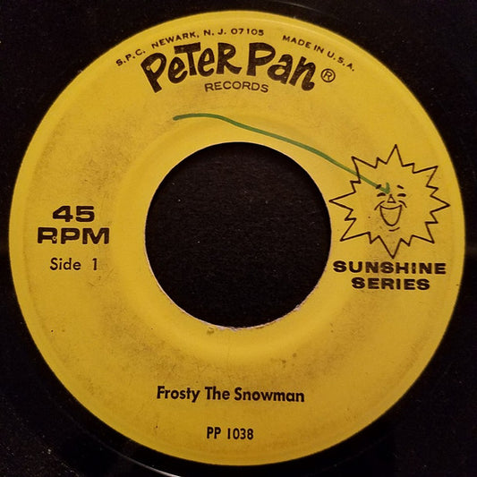 Peter Pan Players : Frosty The Snowman / God Rest Ye Merry Gentlemen / Joy To The World (7")