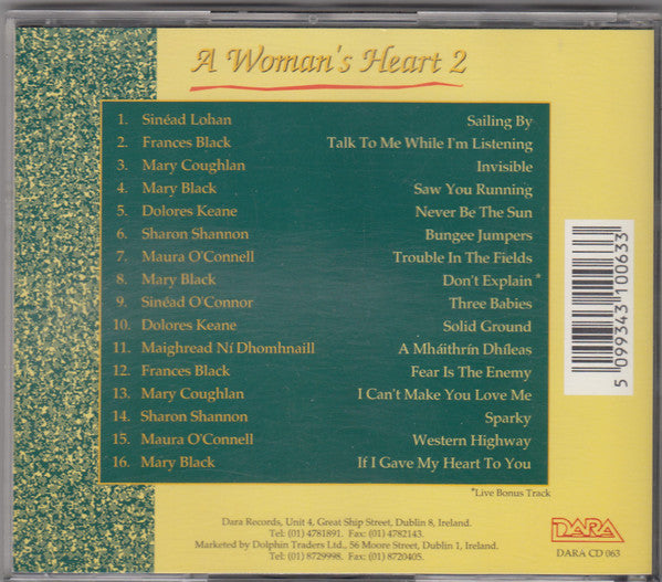 Various : A Woman's Heart 2 (CD, Comp)