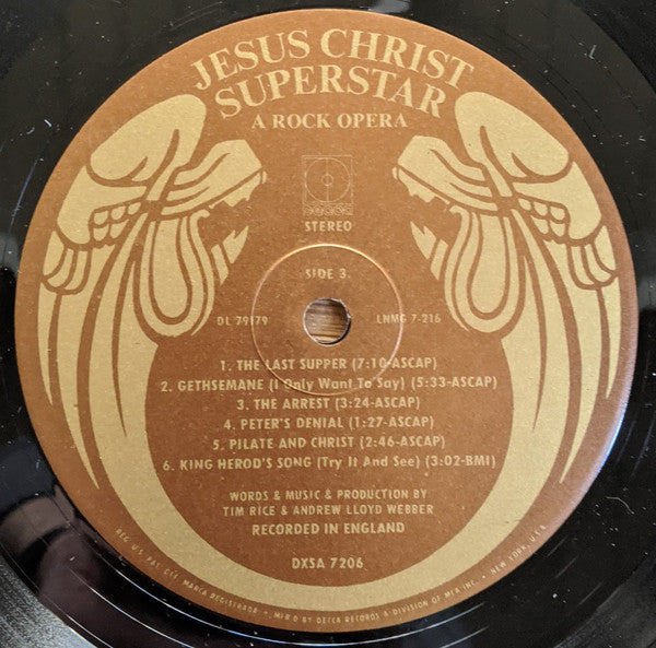 Andrew Lloyd Webber And Tim Rice : Jesus Christ Superstar (2xLP, Album, Ind)