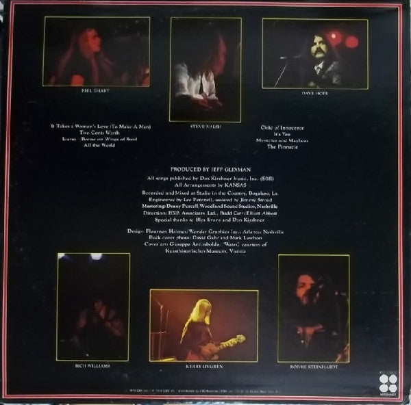 Kansas (2) : Masque (LP, Album, Pit)