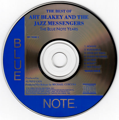 Art Blakey & The Jazz Messengers : The Best Of Art Blakey And The Jazz Messengers (CD, Comp)