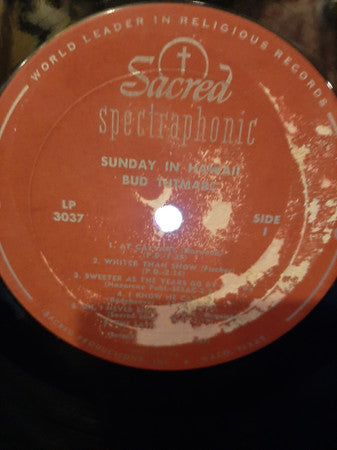 Bud Tutmarc : Sunday In Hawaii (LP)