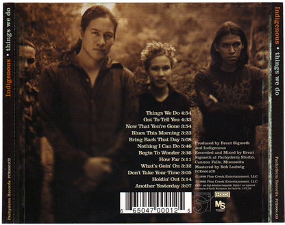 Indigenous (2) : Things We Do (HDCD, Album)