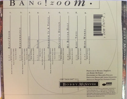 Bobby McFerrin : Bang!Zoom (CD, Album)