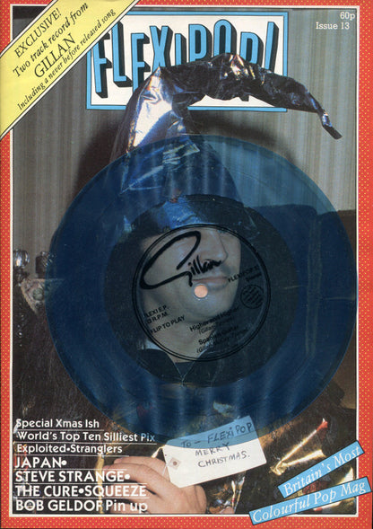 Gillan : Higher And Higher / Spanish Guitar (Flexi, 7", S/Sided, EP, Blu)