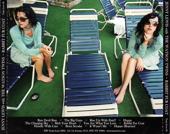 Jenny Lewis With The Watson Twins : Rabbit Fur Coat (CD, Album)