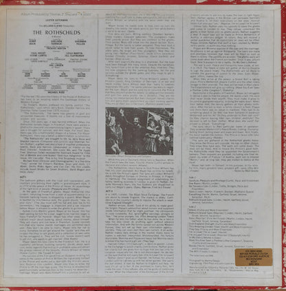 Jerry Bock, Sheldon Harnick - "The Rothschilds" Original Broadway Cast : The Rothschilds (LP, Album)