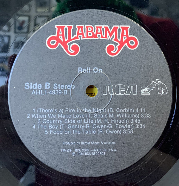 Alabama : Roll On (LP, Album, Ind)