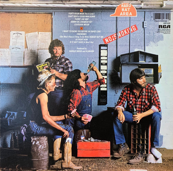 Alabama : 40 Hour Week (LP, Album, Ind)