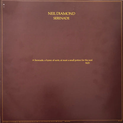 Neil Diamond : Serenade (LP, Album, San)