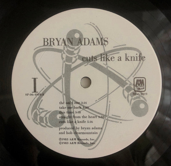 Bryan Adams : Cuts Like A Knife (LP, Album, Club, CRC)