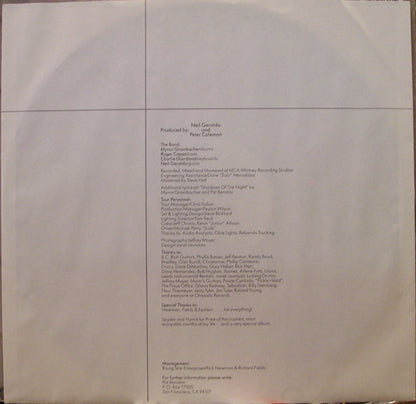 Pat Benatar : Get Nervous (LP, Album)