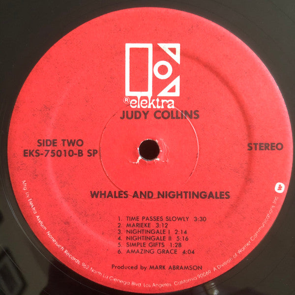 Judy Collins : Whales And Nightingales (LP)