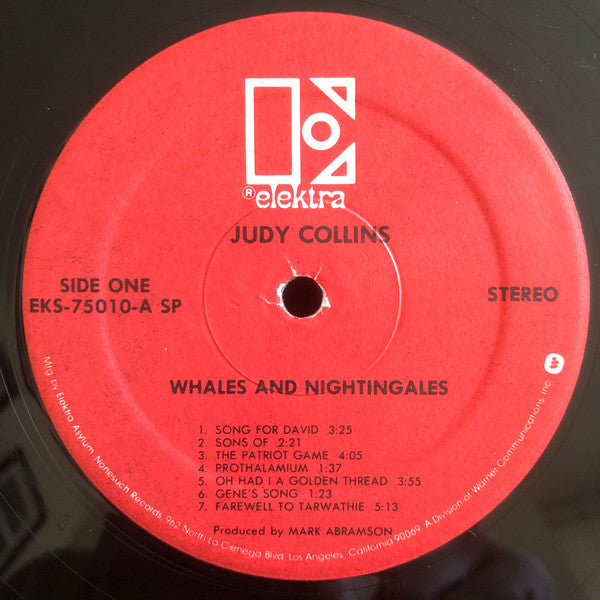 Judy Collins : Whales And Nightingales (LP)