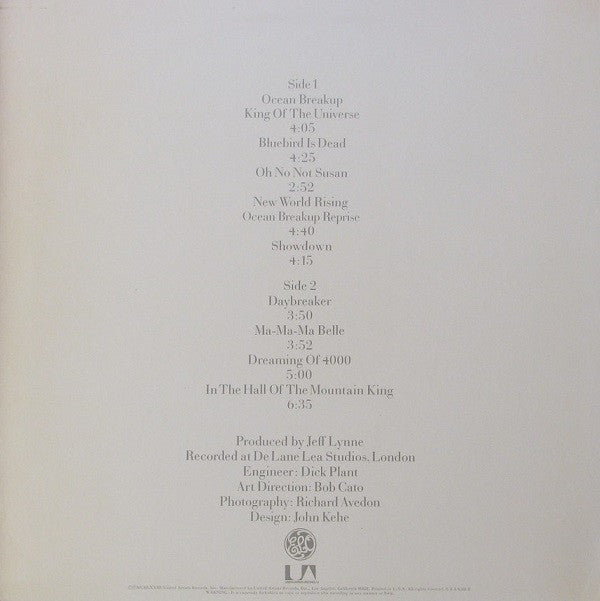 Electric Light Orchestra : On The Third Day (LP, Album, Res)