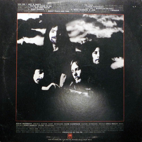 Humble Pie : Smokin' (LP, Album, Pit)