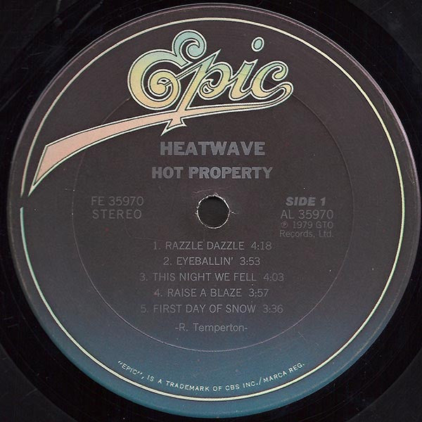Buy Heatwave : Hot Property (LP, Album) Online for a great