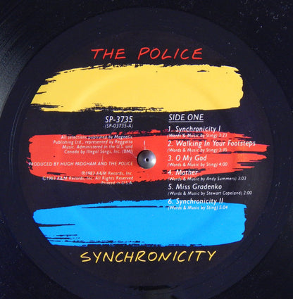 The Police : Synchronicity (LP, Album, BRY)