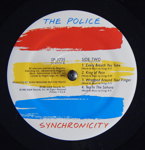 The Police : Synchronicity (LP, Album, BRY)