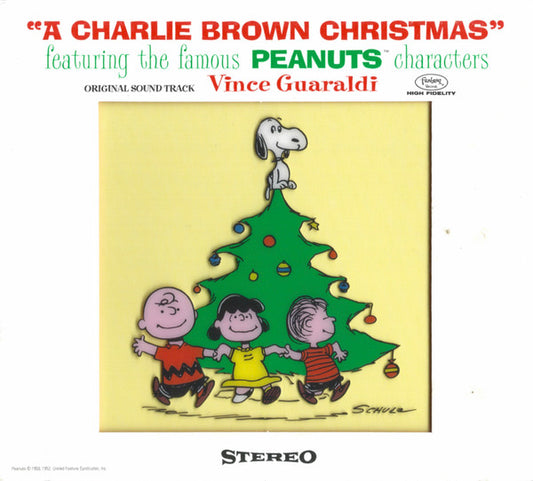 Vince Guaraldi : "A Charlie Brown Christmas" Featuring The Famous Peanuts Characters (Original Soundtrack) (CD, Album, RE, RM, MCO)