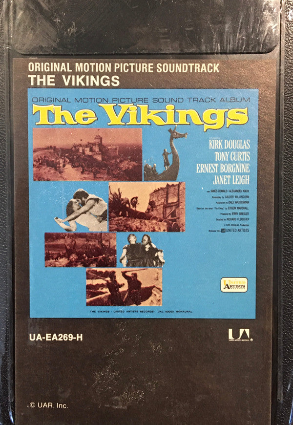Mario Nascimbene : The Vikings (Original Music From The Motion Picture Sound Track) (8-Trk)