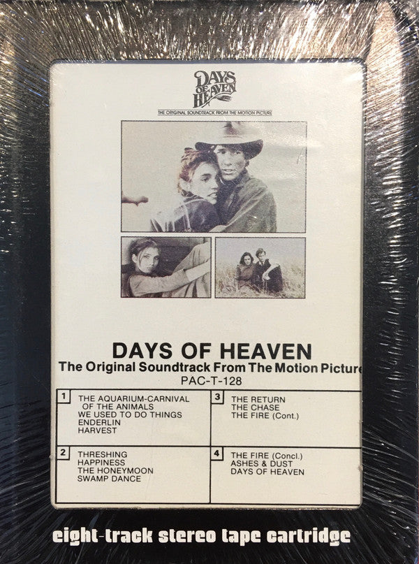 Ennio Morricone : Days Of Heaven (The Original Soundtrack From The Motion Picture) (8-Trk, Album)