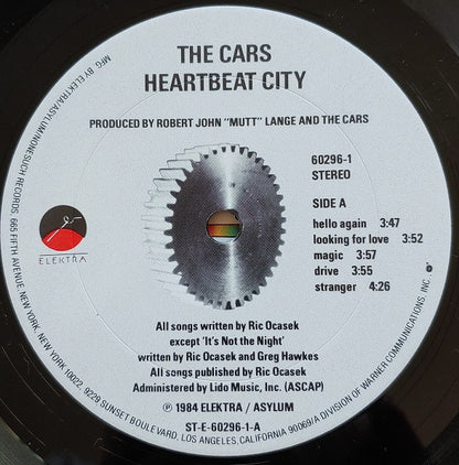 The Cars : Heartbeat City (LP, Album, Club, Pit)
