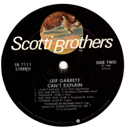 Leif Garrett : Can't Explain (LP, Album, Spe)