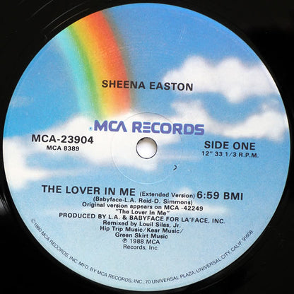 Sheena Easton : The Lover In Me (12", Single)