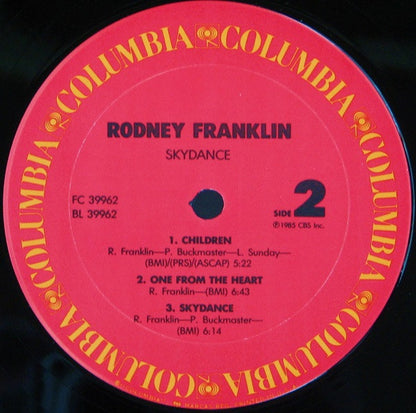 Rodney Franklin : Skydance (LP, Album)