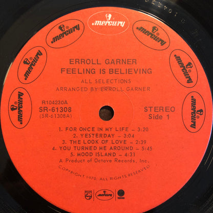 Erroll Garner : Feeling Is Believing (LP, Album)
