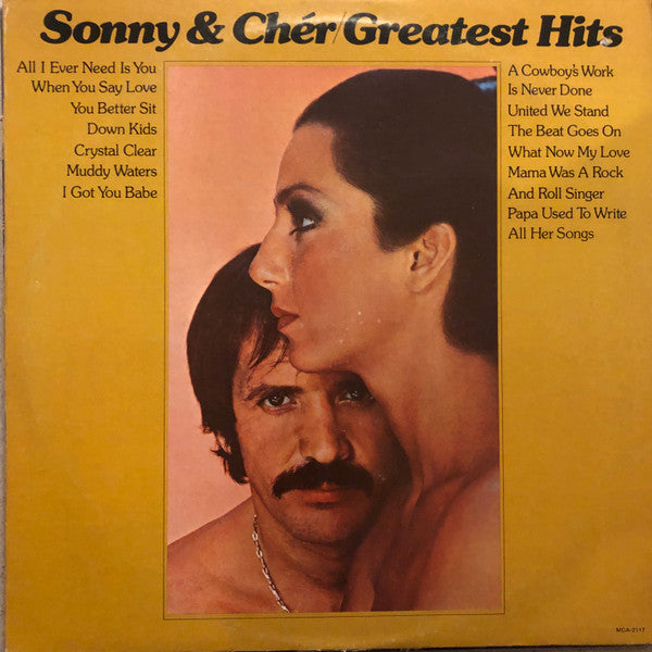 Sonny & Cher : Greatest Hits (LP, Comp, Pin)