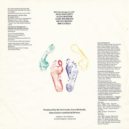 REO Speedwagon : Life As We Know It (LP, Album, Car)