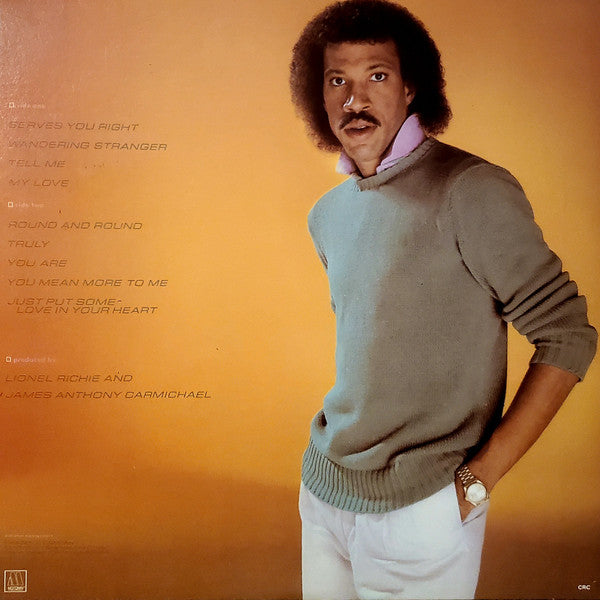 Lionel Richie : Lionel Richie (LP, Album, Club, Gat)