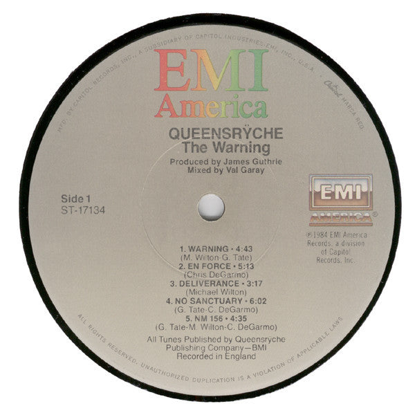 Queensrÿche : The Warning (LP, Album, Win)