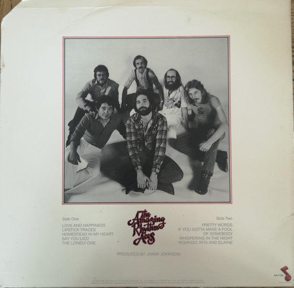 The Amazing Rhythm Aces : Amazing Rhythm Aces (LP, Album, Pin)