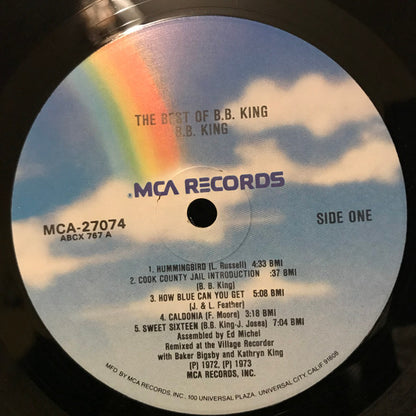 B.B. King : The Best Of B. B. King (LP, Comp, RE, Glo)