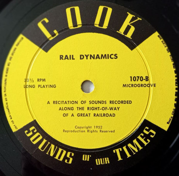 No Artist : Rail Dynamics (10")