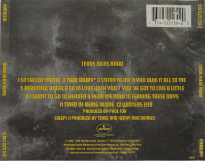 Texas : Ricks Road (CD, Album)